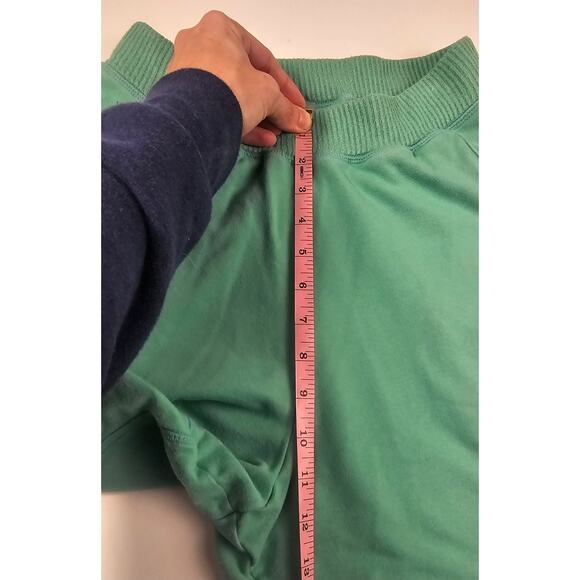 Free people movement sz S sea green ankle zip high waisted pocket joggers comfy - Picture 9 of 10